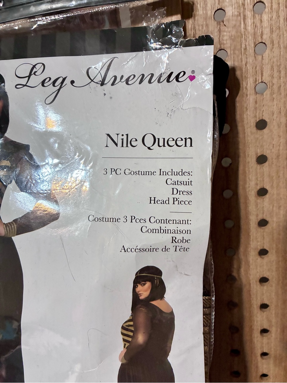Leg Avenue Nile Queen Women’s Costume - Black & Gold - Picture 3 of 3